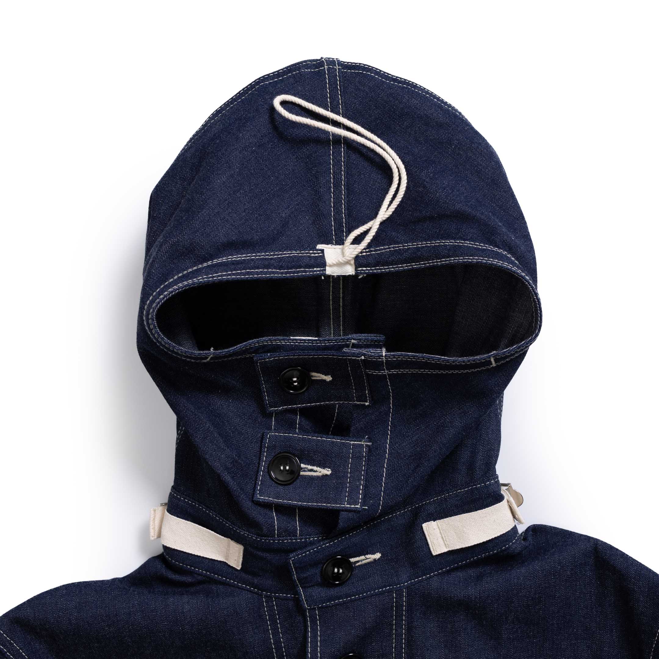 Anatomica USN Gunners Parka Indigo Denim-Jacket-Clutch Cafe