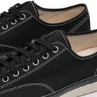 Anatomica x Wakouwa Canvas Derby Cap Toe Sneaker Black-Sneaker-Clutch Cafe