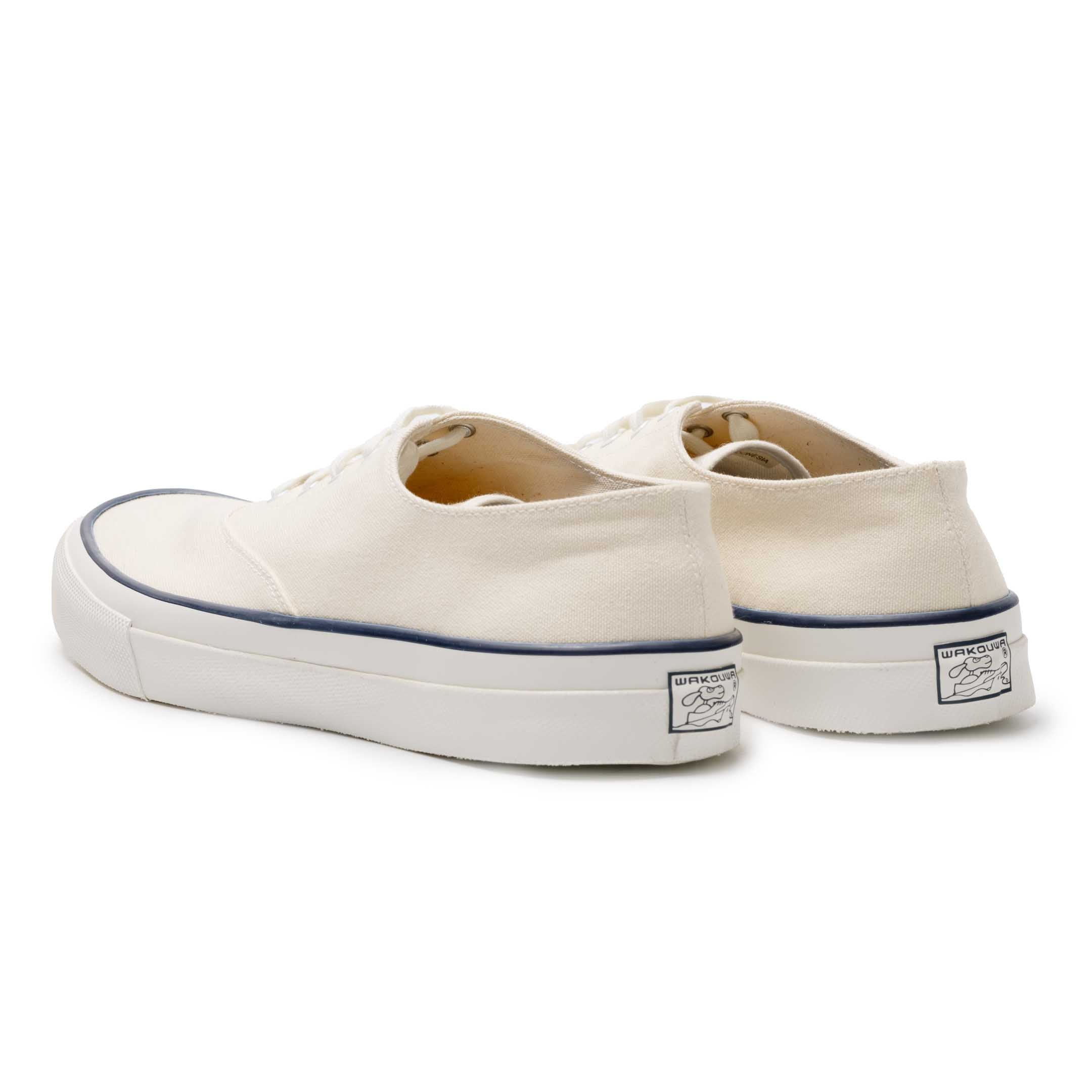 Anatomica x Wakouwa Deck Shoes Low Off White-Shoes-Clutch Cafe