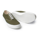 Anatomica x Wakouwa Deck Shoes Low Pine Green-Shoes-Clutch Cafe