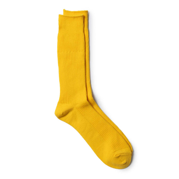 Anonymous Ism Brilliant Crew Sock Yellow-Socks-Clutch Cafe