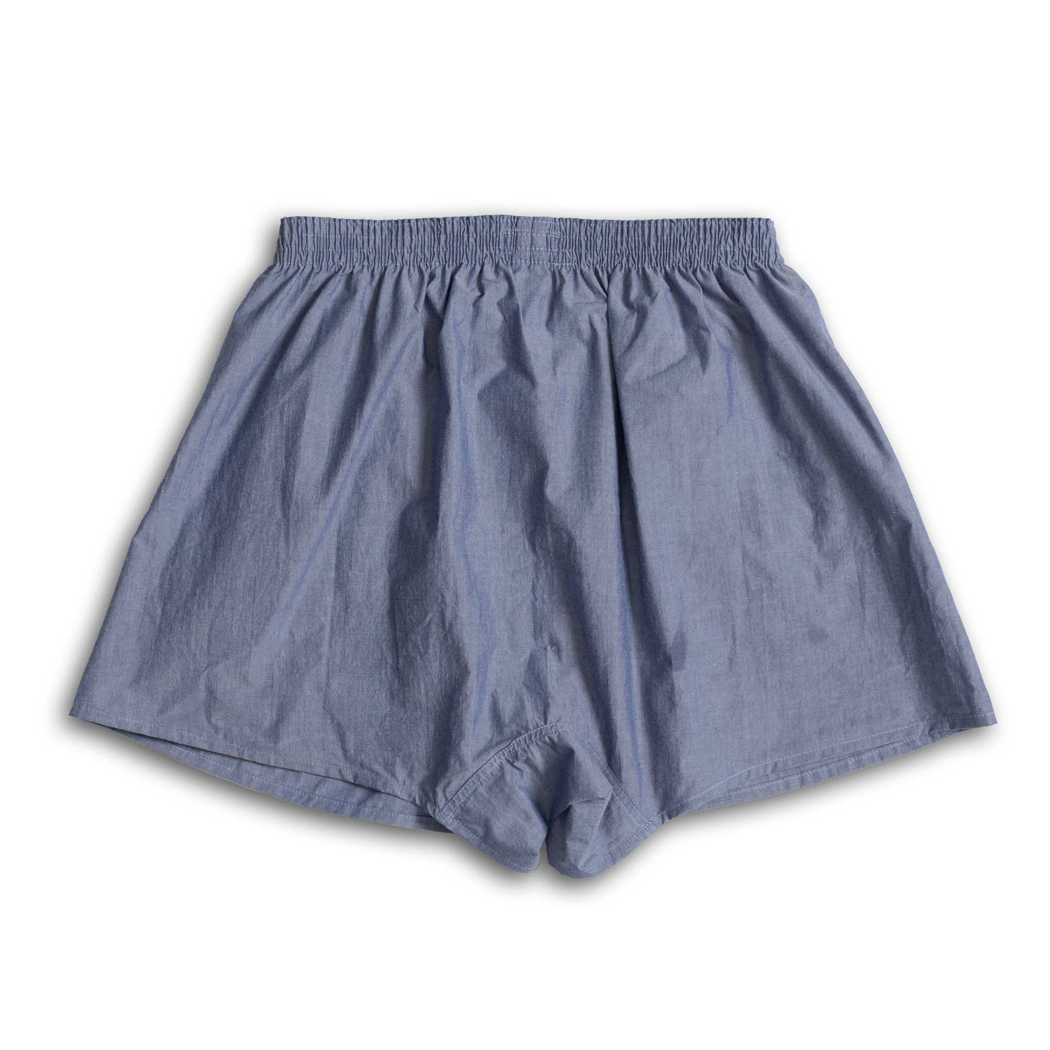 Anonymous Ism Fine Typewriter Boxer Short Blue-Boxer Shorts-Clutch Cafe