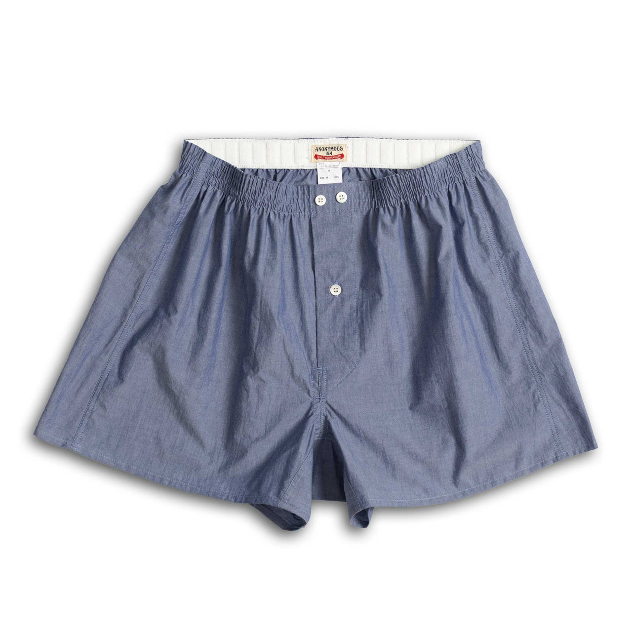 Anonymous Ism Fine Typewriter Boxer Short Blue-Boxer Shorts-Clutch Cafe