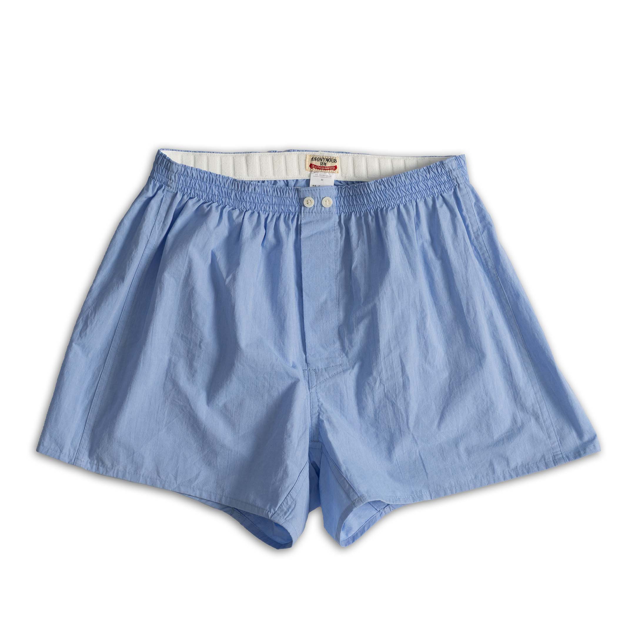 Anonymous Ism Fine Typewriter Boxer Short Indigo-Boxer Shorts-Clutch Cafe