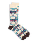 Anonymous Ism Native Pattern Crew Sock Off White-Socks-Clutch Cafe