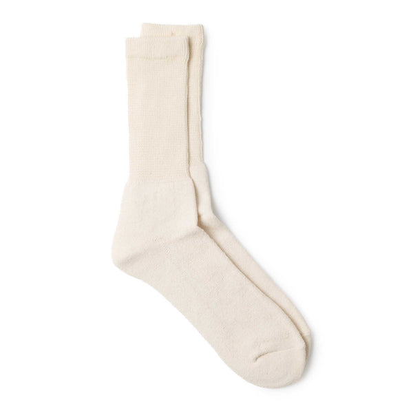 Anonymous Ism OC Supersoft Crew Sock Natural-Socks-Clutch Cafe