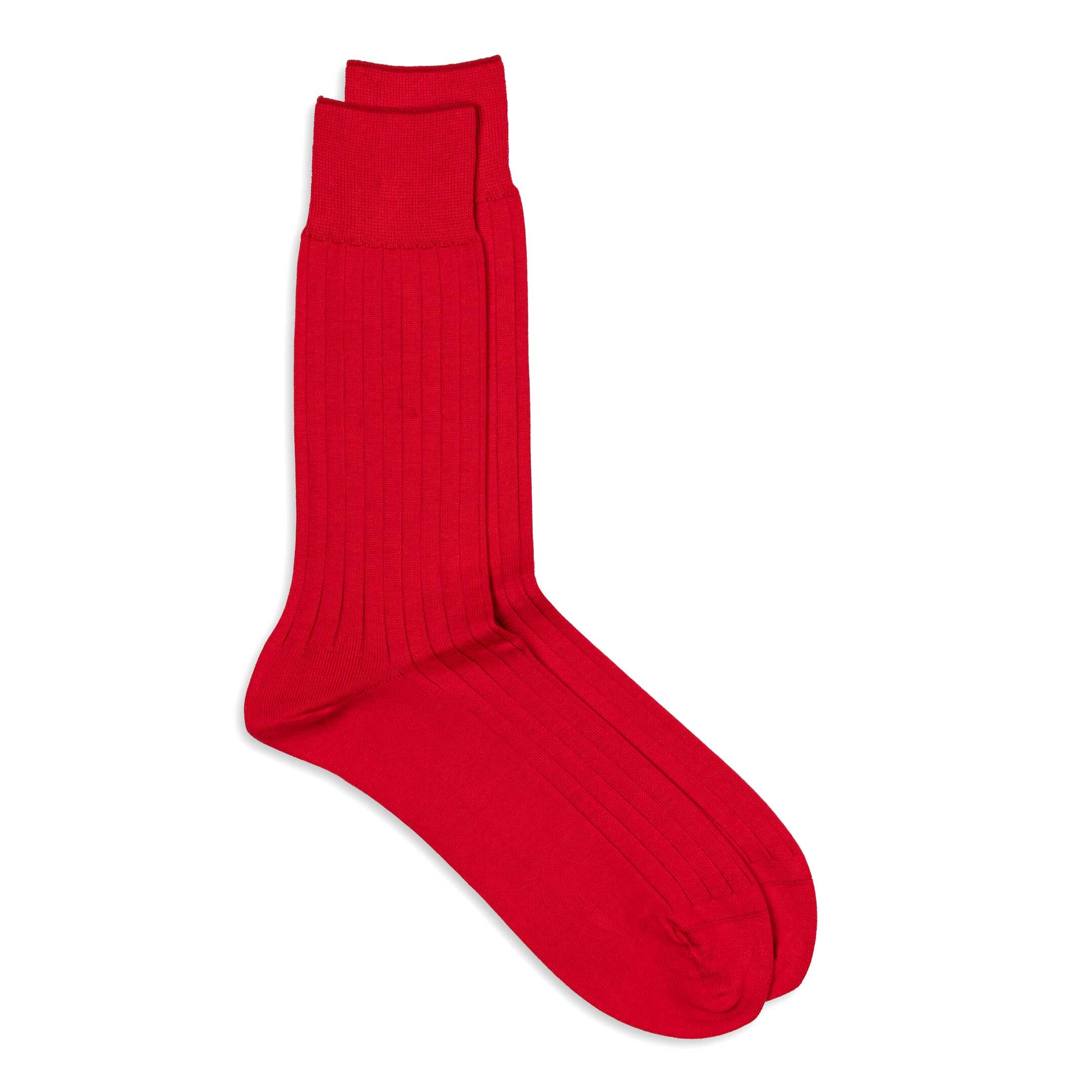Anonymous Ism Supima Dress Socks Red-Socks-Clutch Cafe