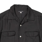 Attractions Flap Pocket Rayon Shirt S/S Black-Shirt-Clutch Cafe