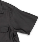 Attractions Flap Pocket Rayon Shirt S/S Black-Shirt-Clutch Cafe