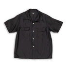 Attractions Flap Pocket Rayon Shirt S/S Black-Shirt-Clutch Cafe