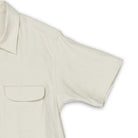 Attractions Flap Pocket Rayon Shirt S/S White-Shirt-Clutch Cafe