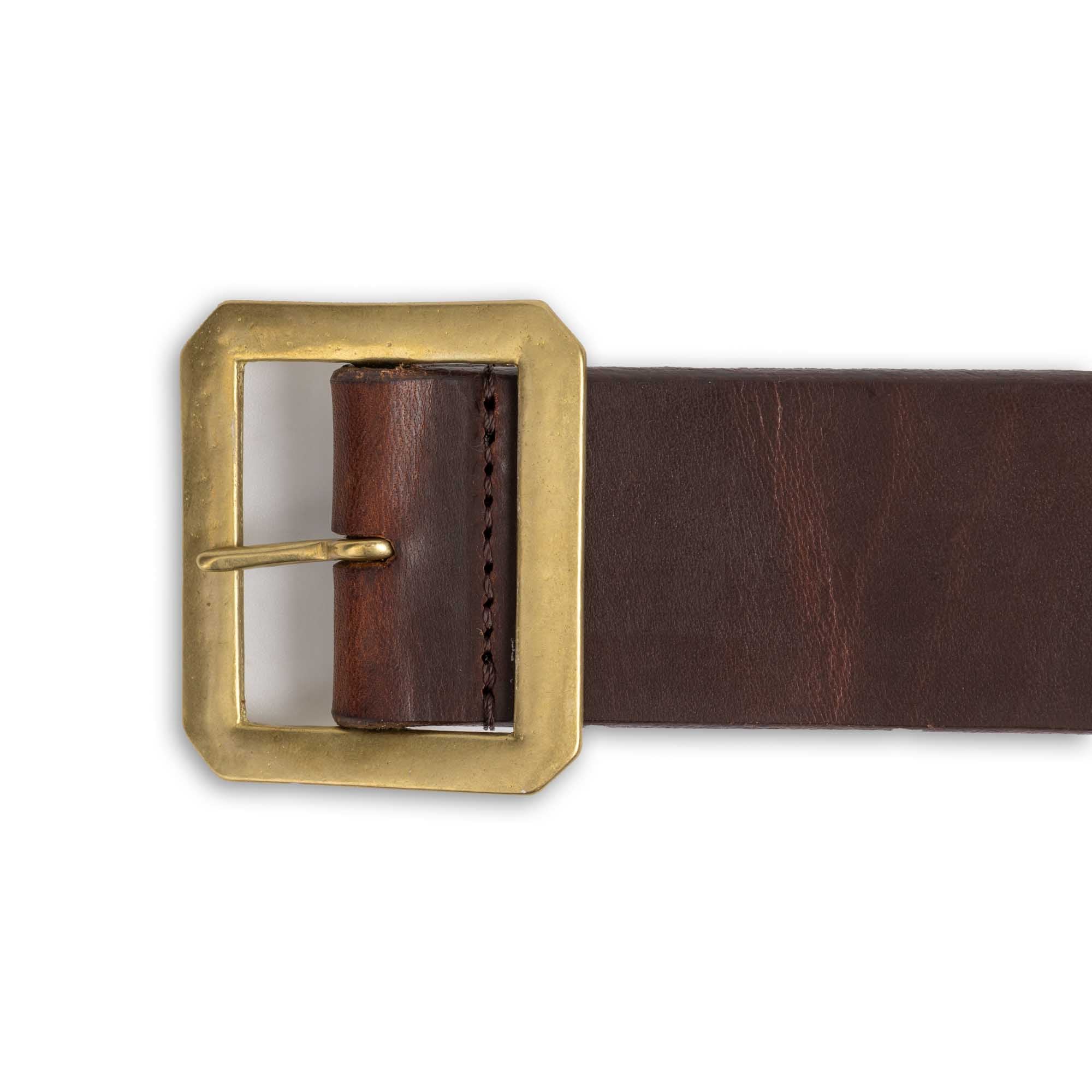 Attractions Garrison Belt Brown x Brass-Belt-Clutch Cafe