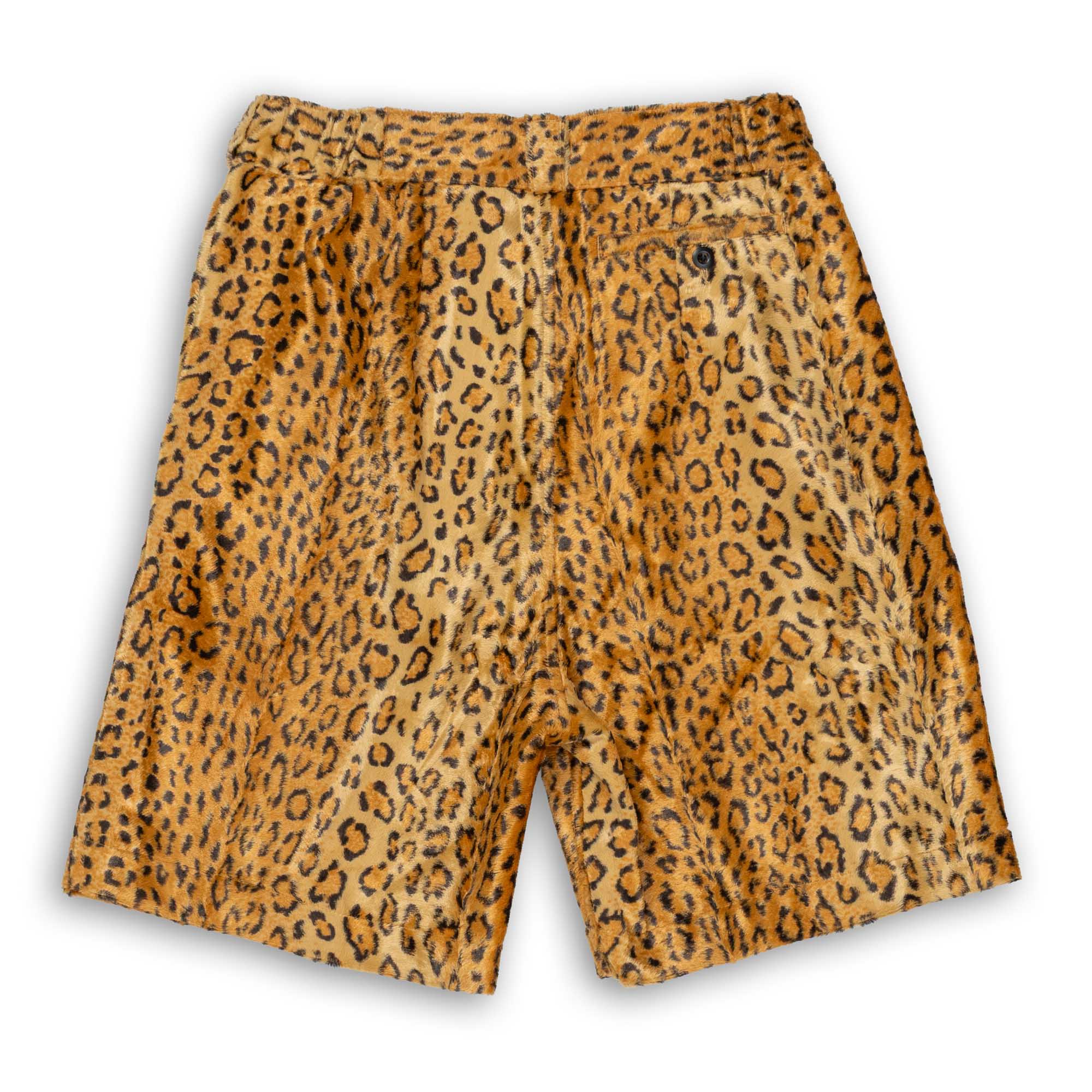 Attractions Leopard Rayon Shorts-Shorts-Clutch Cafe