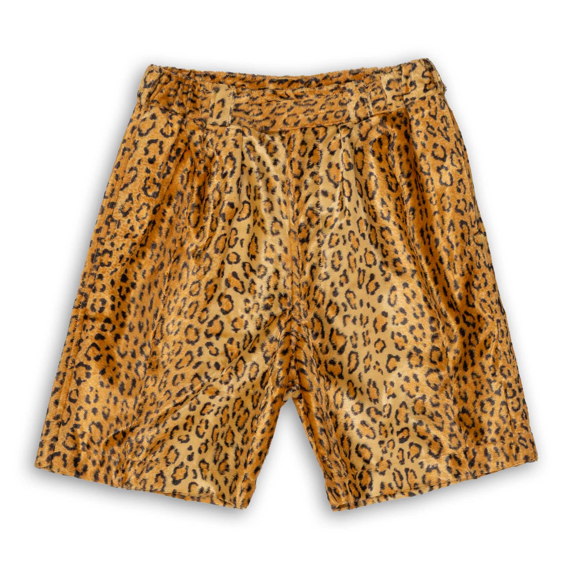Attractions Leopard Rayon Shorts-Shorts-Clutch Cafe