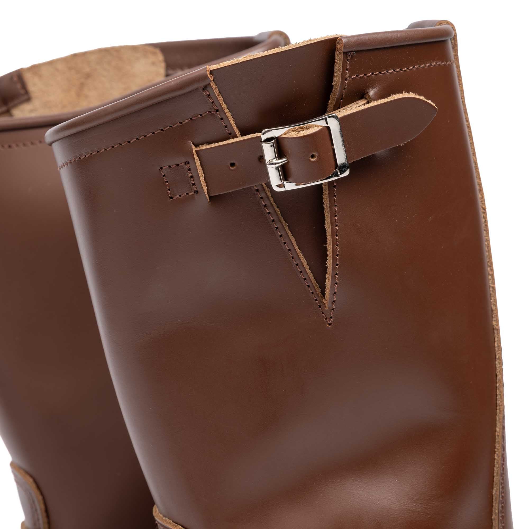 Attractions Lot.269SP Steerhide Engineer Boots Brown×Nickel-Boots-Clutch Cafe