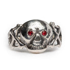 Attractions Skull & Crossbones Sterling Silver Ring-Ring-Clutch Cafe