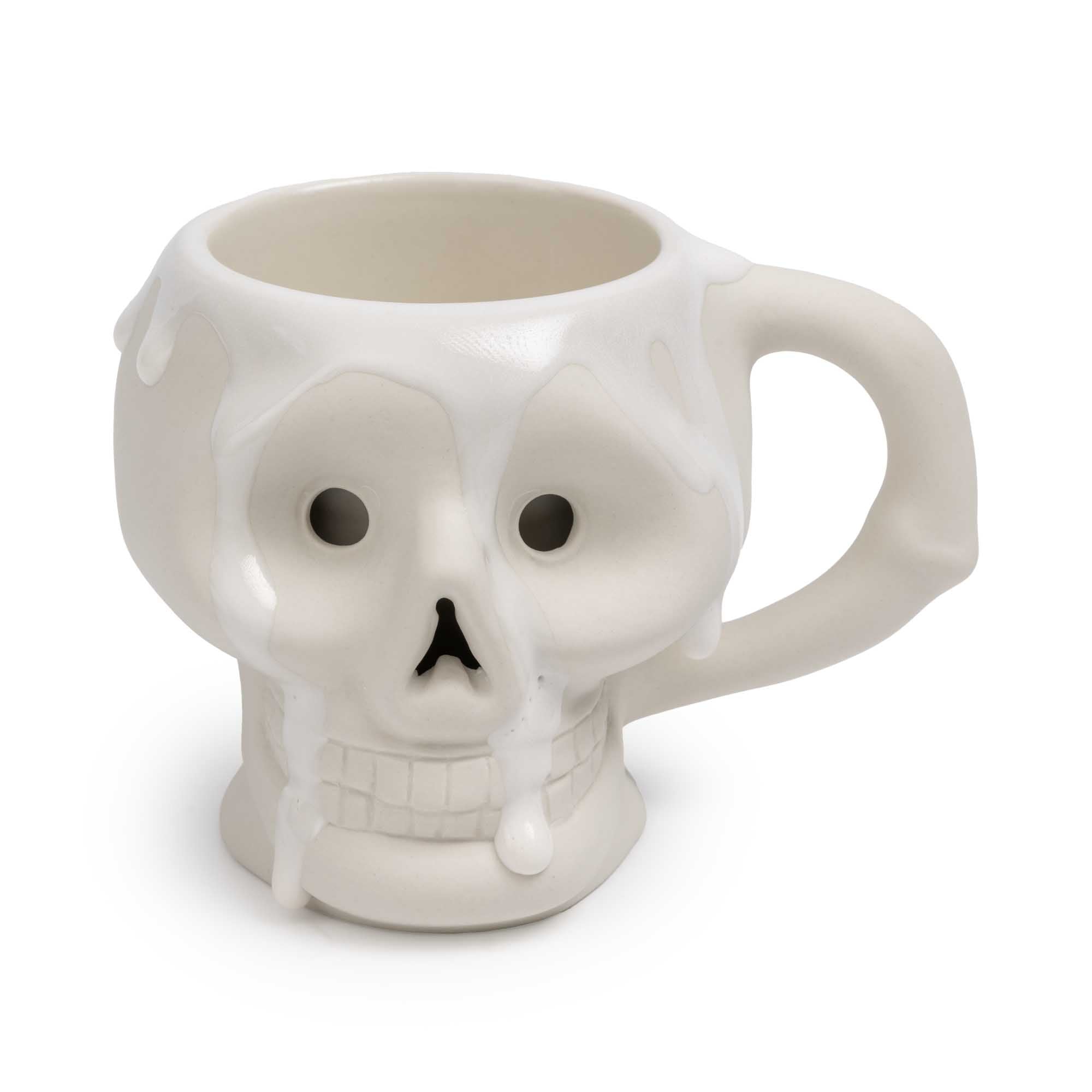 Attractions Skull Mug White-Mug-Clutch Cafe