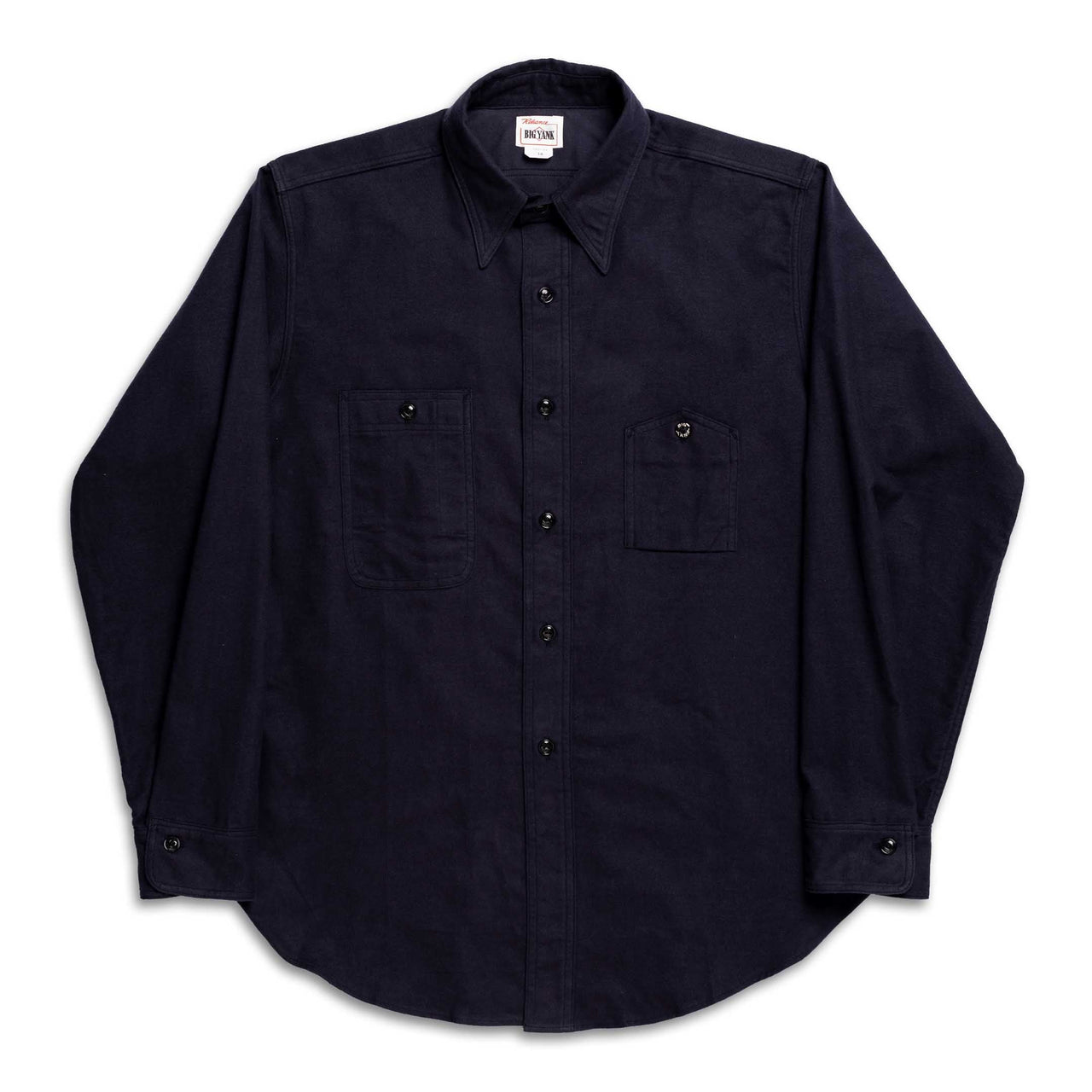 Big Yank 1942 Shirt Chamois D. Navy-Shirt-Clutch Cafe