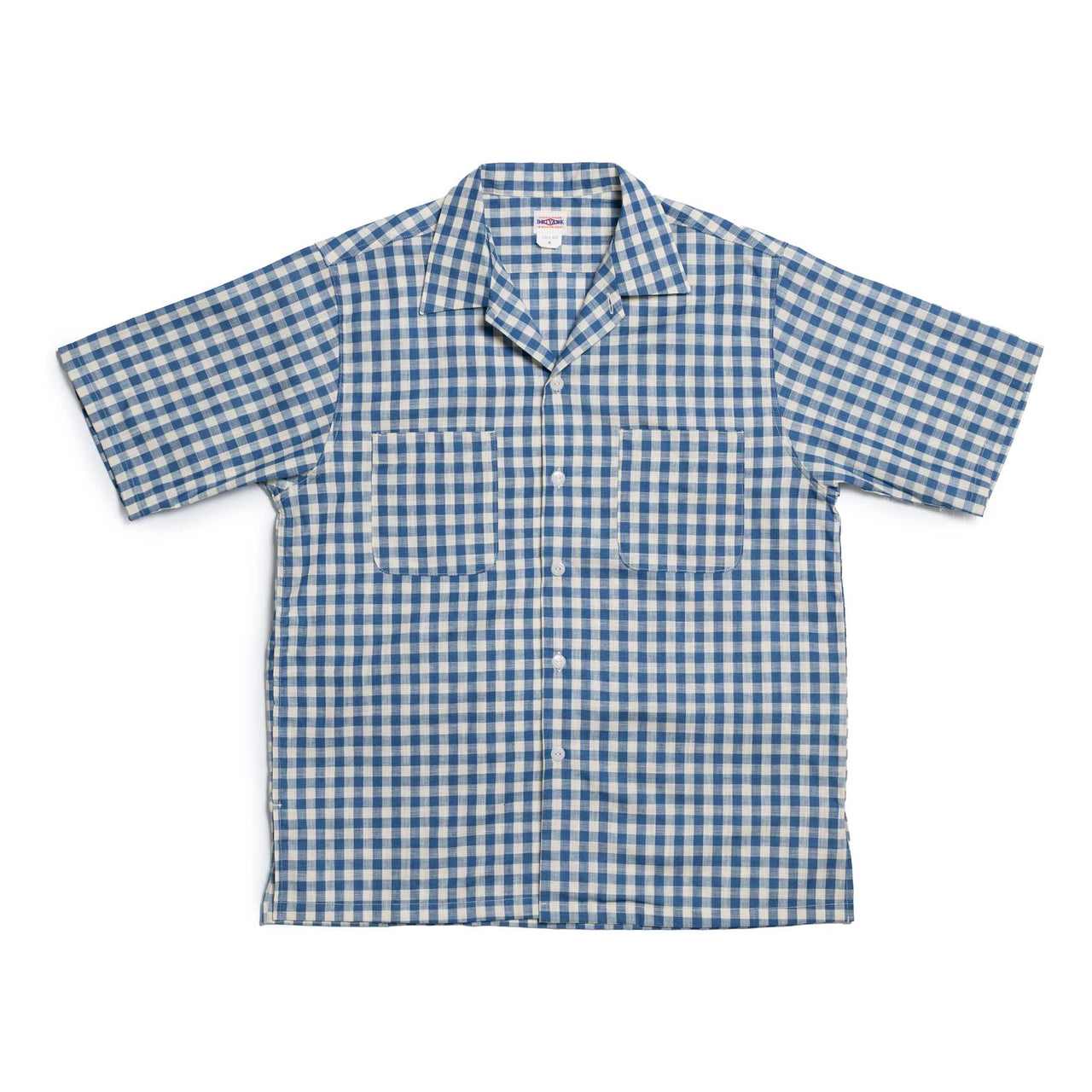 Big Yank 1954 S/S Shirt Gingham Indigo-Shirt-Clutch Cafe