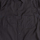 Big Yank Flyer Shirt Cotton/Linen Twill Navy-Shirt-Clutch Cafe