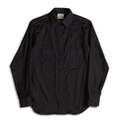 Big Yank Flyer Shirt Cotton/Linen Twill Navy-Shirt-Clutch Cafe