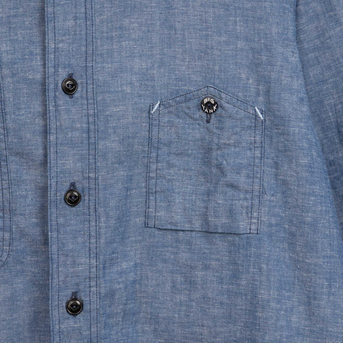 Big Yank Y1942 Original Chambray Shirt Indigo-Shirt-Clutch Cafe