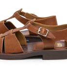 Bruschetta By Brass Shoe Co. Orleans BC1 Brown Vachetta-Clutch Cafe