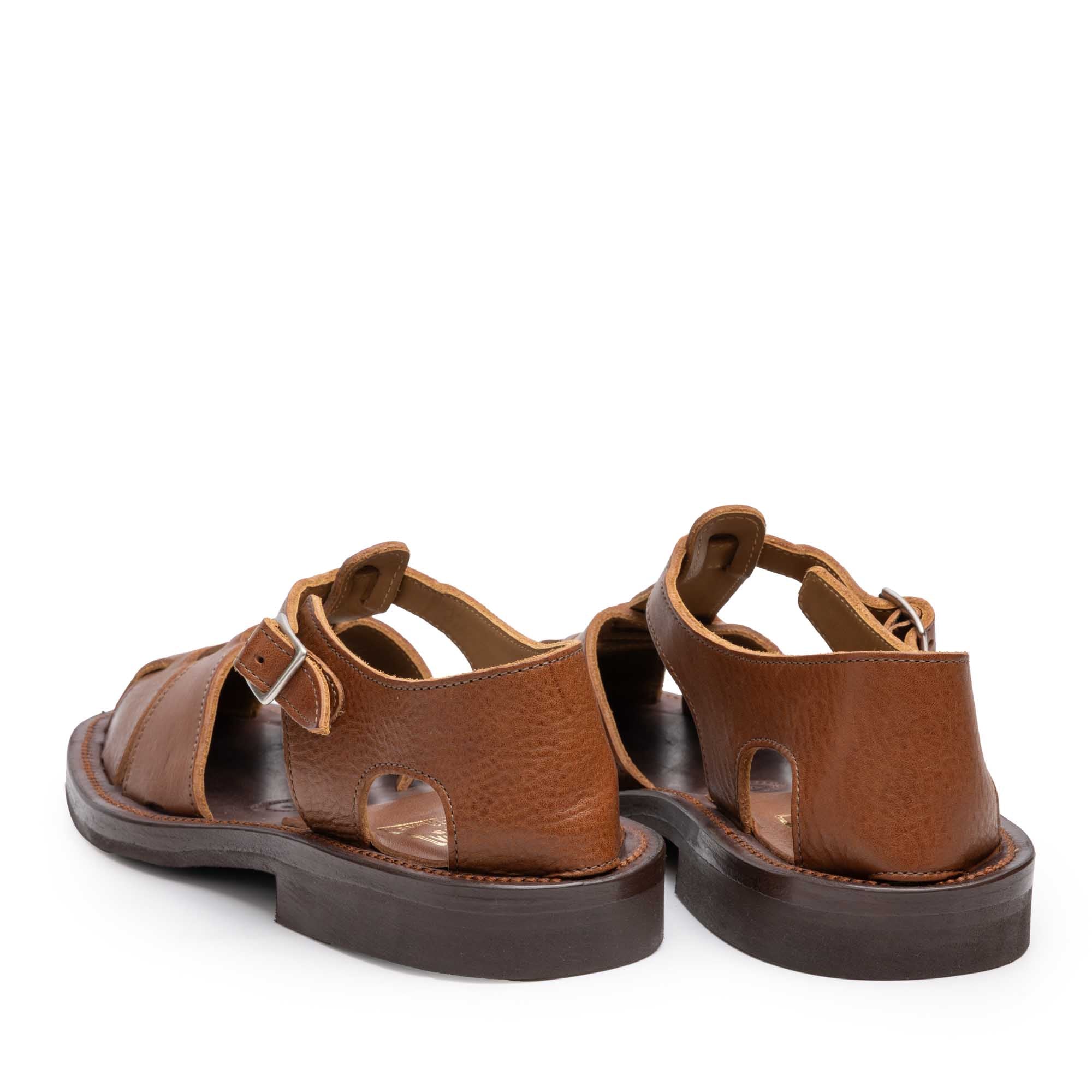 Bruschetta By Brass Shoe Co. Orleans BC1 Brown Vachetta-Clutch Cafe