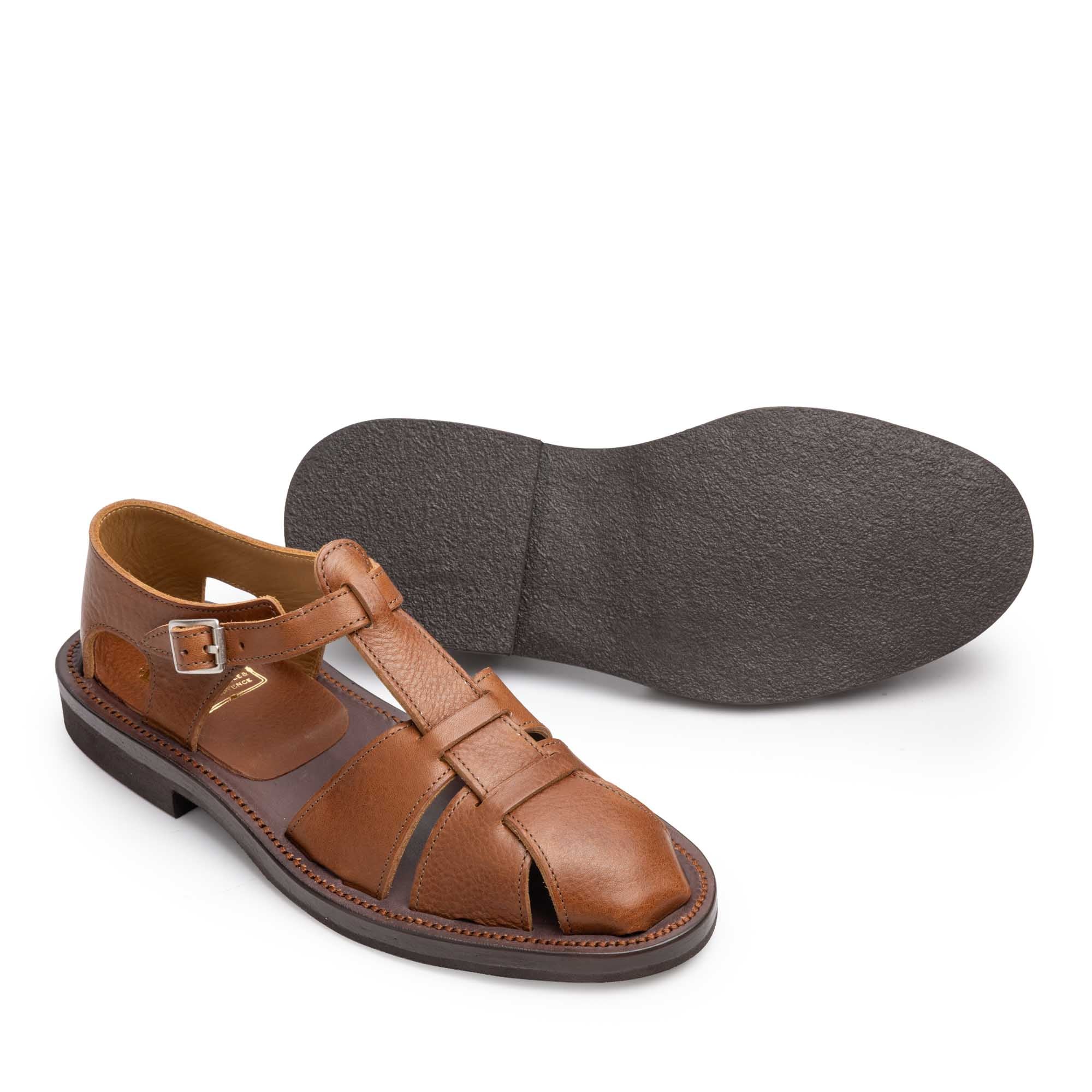 Bruschetta By Brass Shoe Co. Orleans BC1 Brown Vachetta-Clutch Cafe