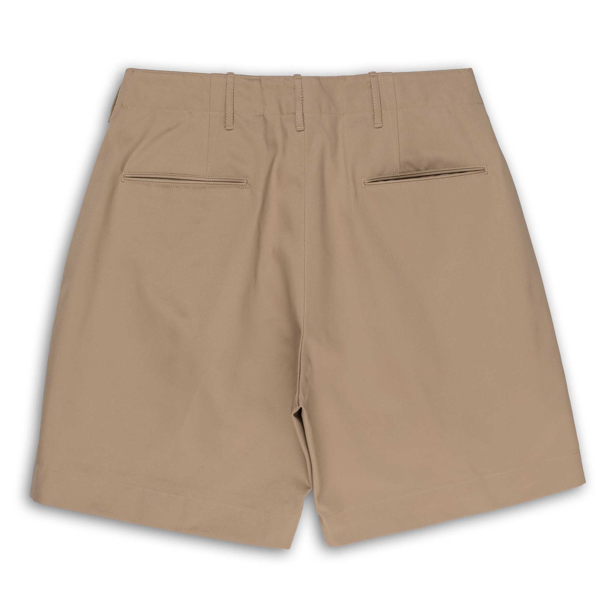 Buzz Rickson's 1945 Mod Chino Shorts Beige-Shorts-Clutch Cafe