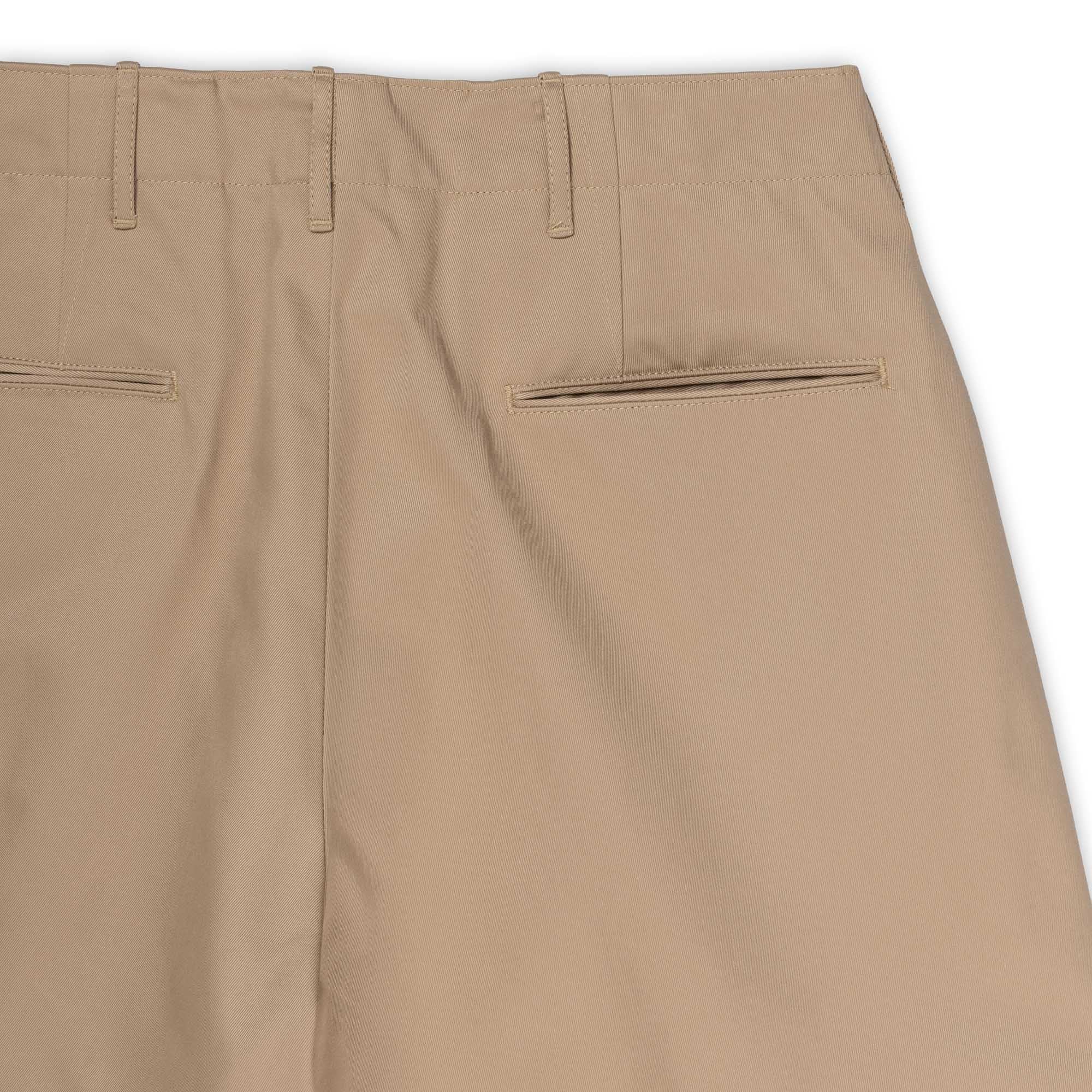 Buzz Rickson's 1945 Mod Chino Shorts Beige-Shorts-Clutch Cafe