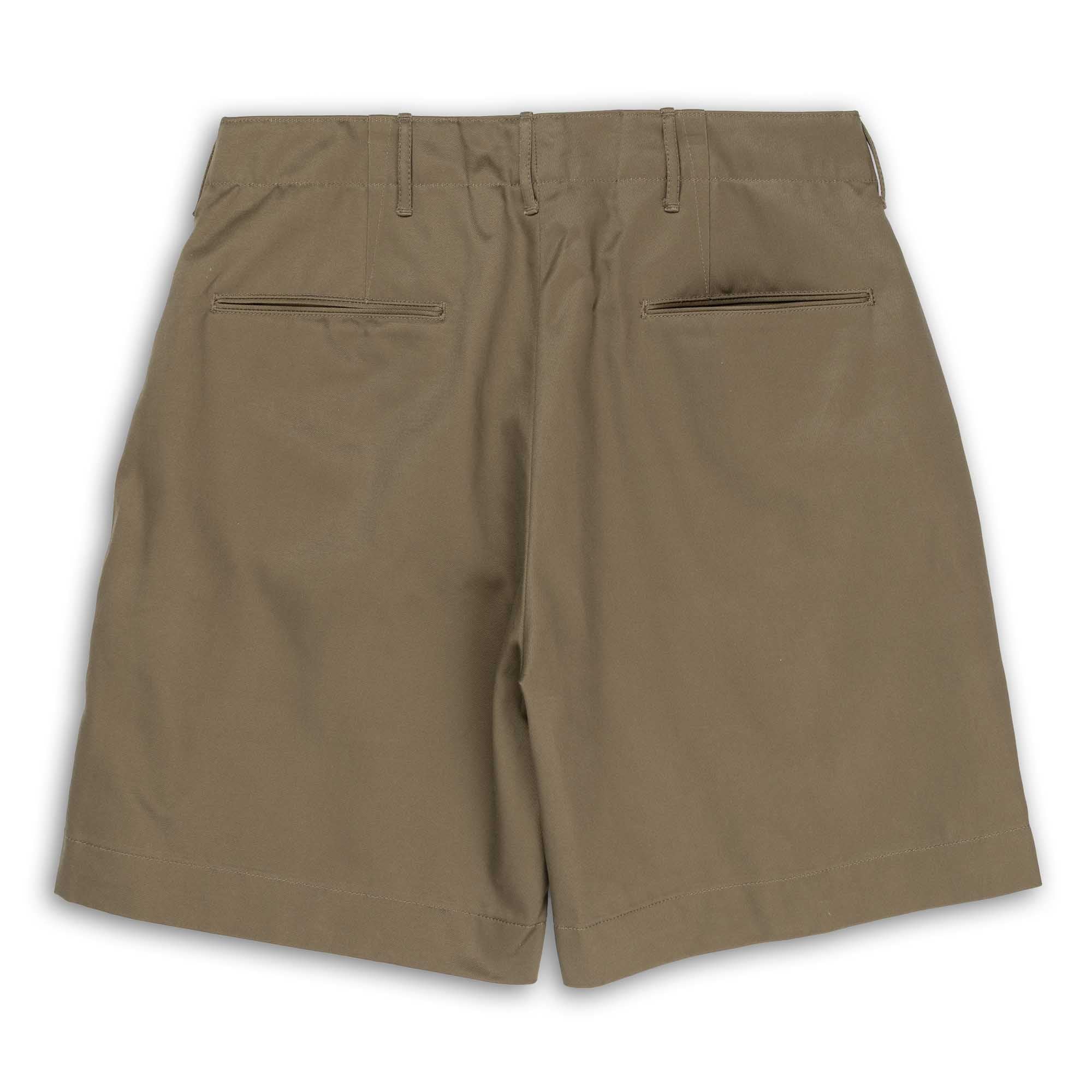 Buzz Rickson's 1945 Mod Chino Shorts Olive-Shorts-Clutch Cafe