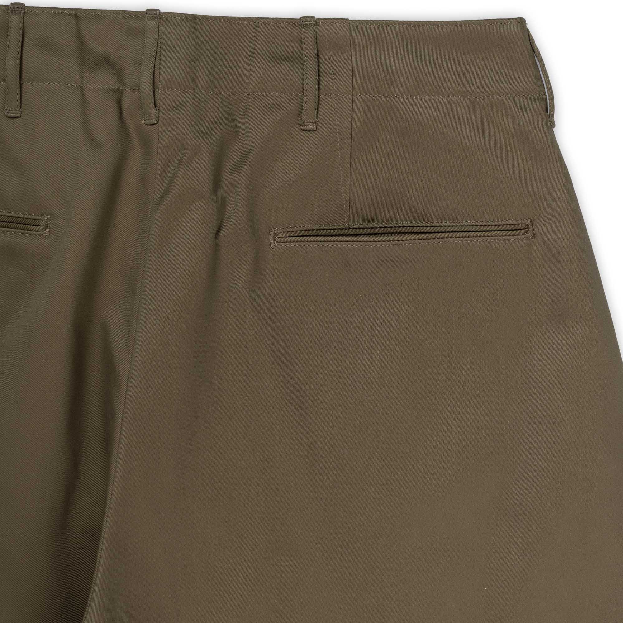 Buzz Rickson's 1945 Mod Chino Shorts Olive-Shorts-Clutch Cafe