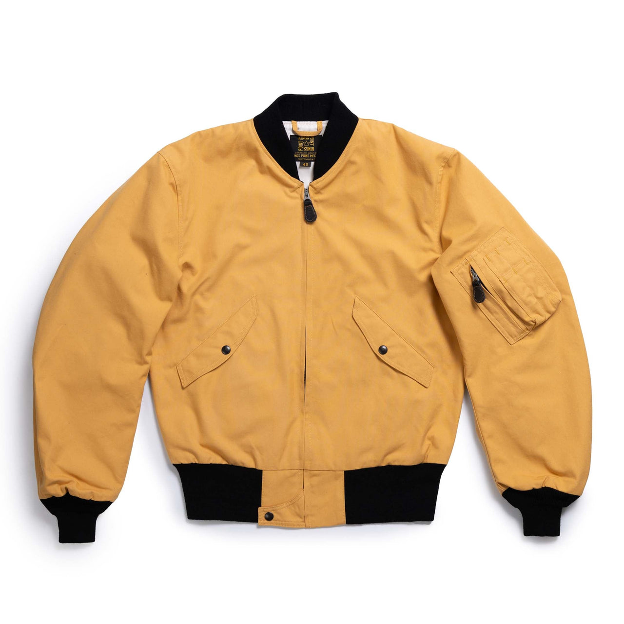 Buzz Rickson's Astronauts Jacket Yellow-Jacket-Clutch Cafe