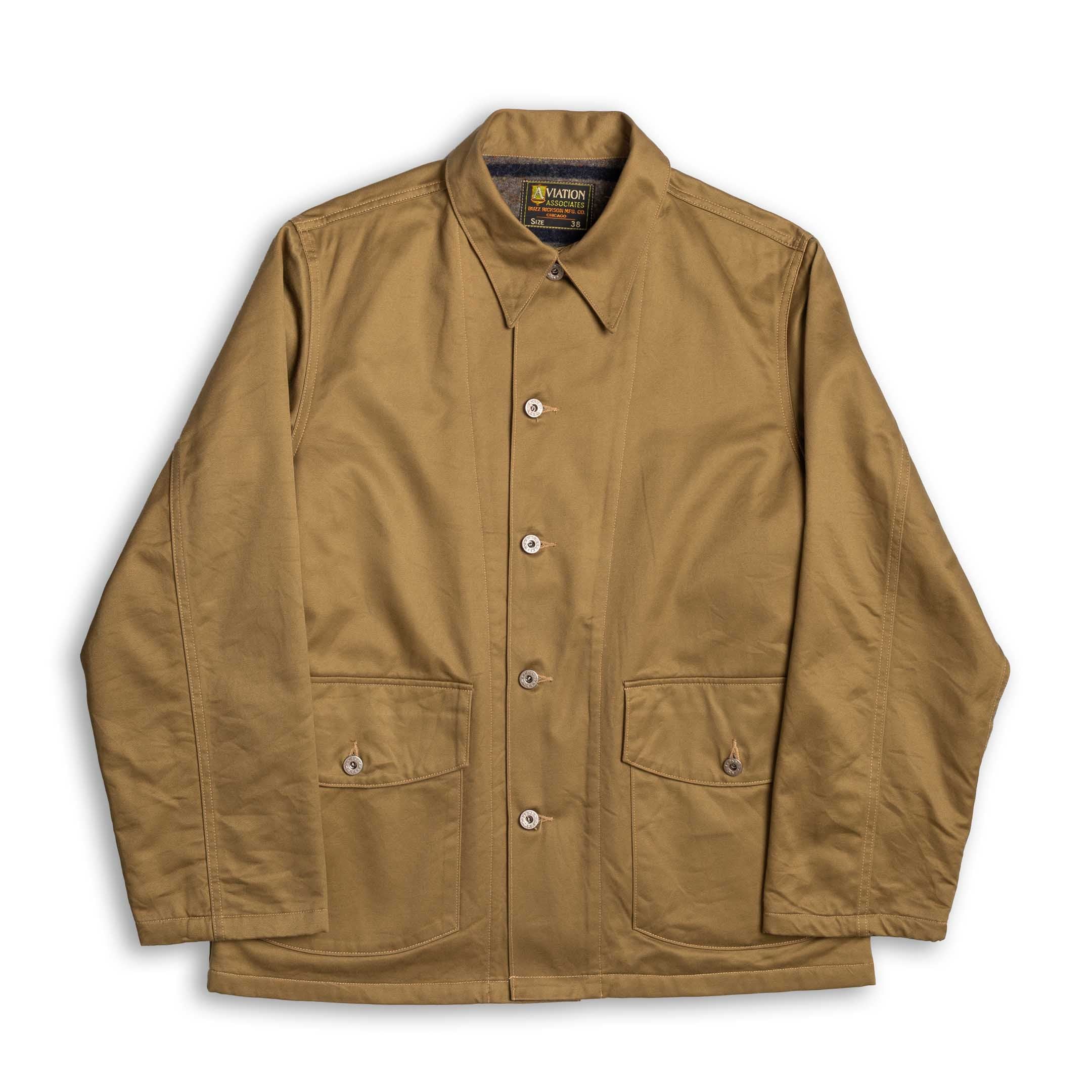 Buzz Rickson's Aviation Associates US Army Working Jacket Khaki