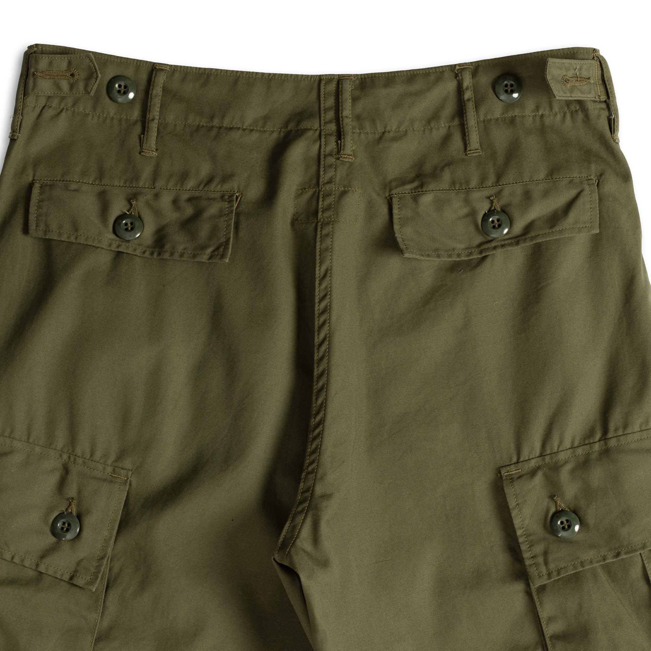 Buzz Rickson's Combat Tropical Shorts Olive-Shorts-Clutch Cafe