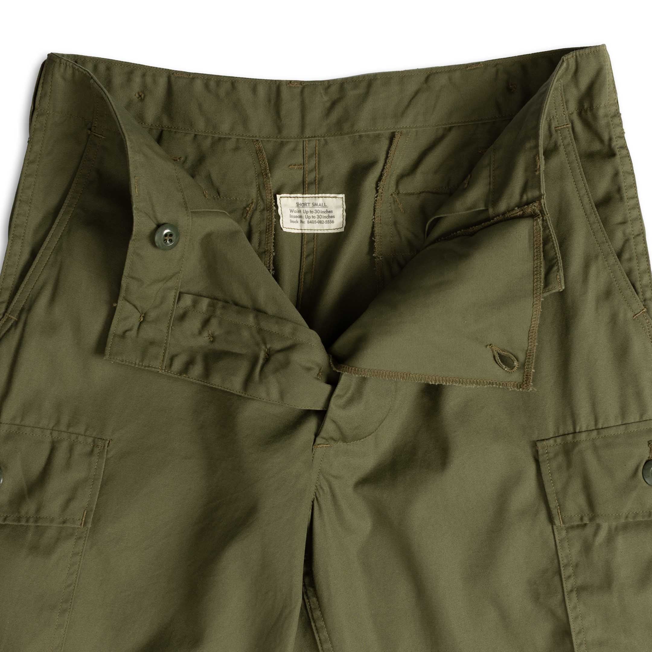 Buzz Rickson's Combat Tropical Shorts Olive-Shorts-Clutch Cafe
