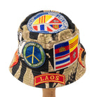 Buzz Rickson's Gold Tiger Stripe Hat Custom Black-Hat-Clutch Cafe