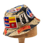 Buzz Rickson's Gold Tiger Stripe Hat Custom Black-Hat-Clutch Cafe