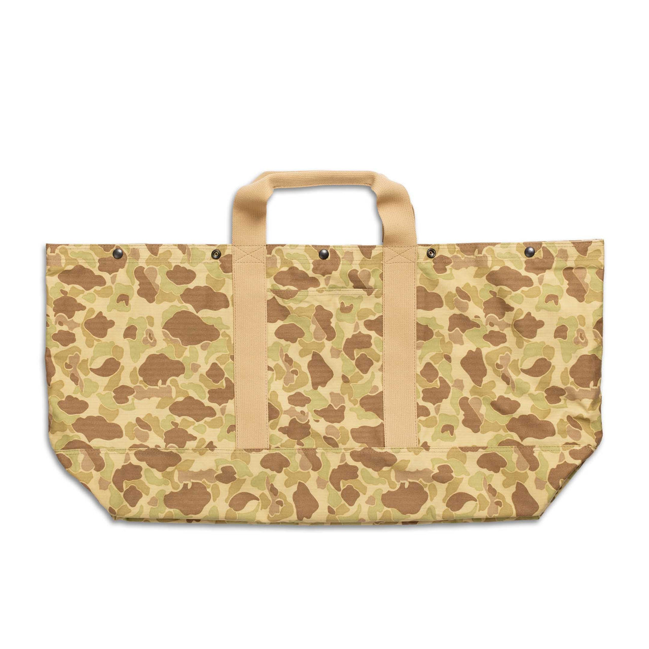 Buzz Rickson's HBT Camouflage Reversible Bag-Bag-Clutch Cafe