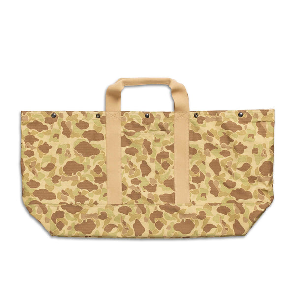 Buzz Rickson's HBT Camouflage Reversible Bag-Bag-Clutch Cafe