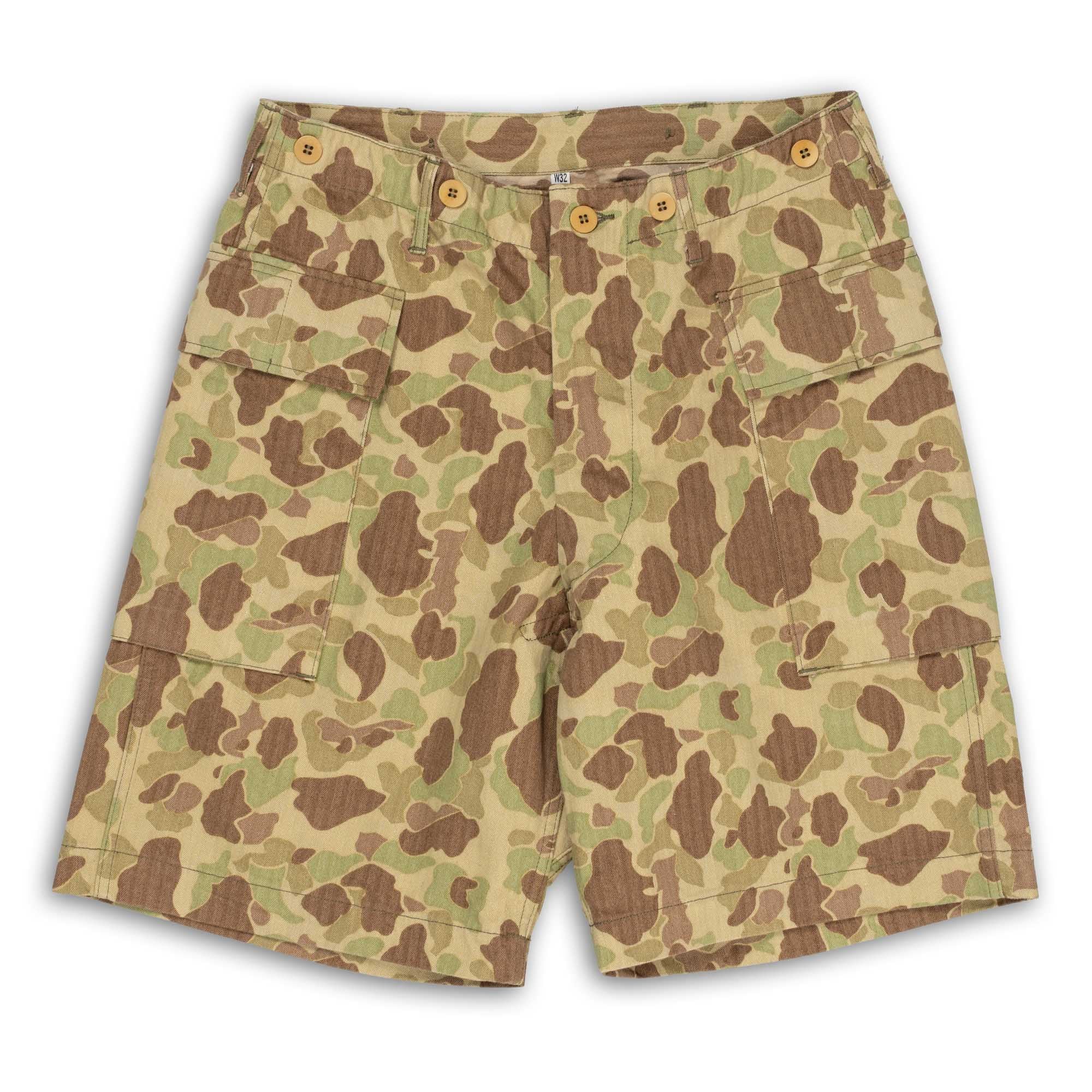 Buzz Rickson's Herringbone Twill Camouflage Shorts – Clutch Cafe