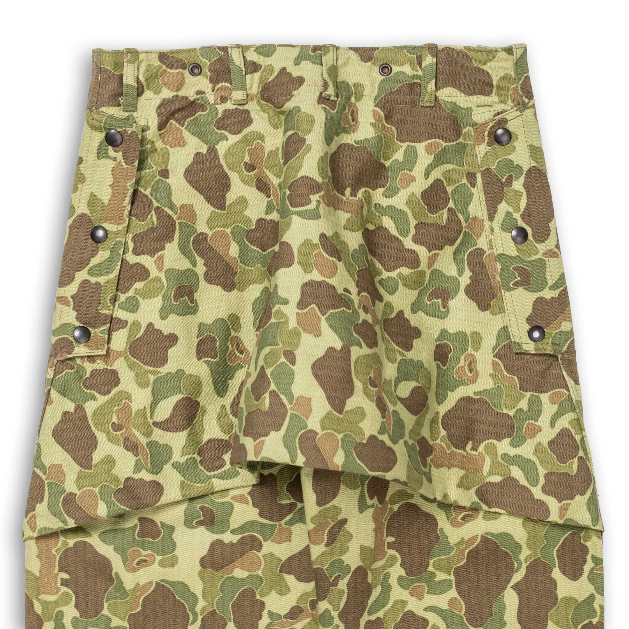 Buzz Rickson's M-44 USMC HBT Trousers Camouflage-Trousers-Clutch Cafe
