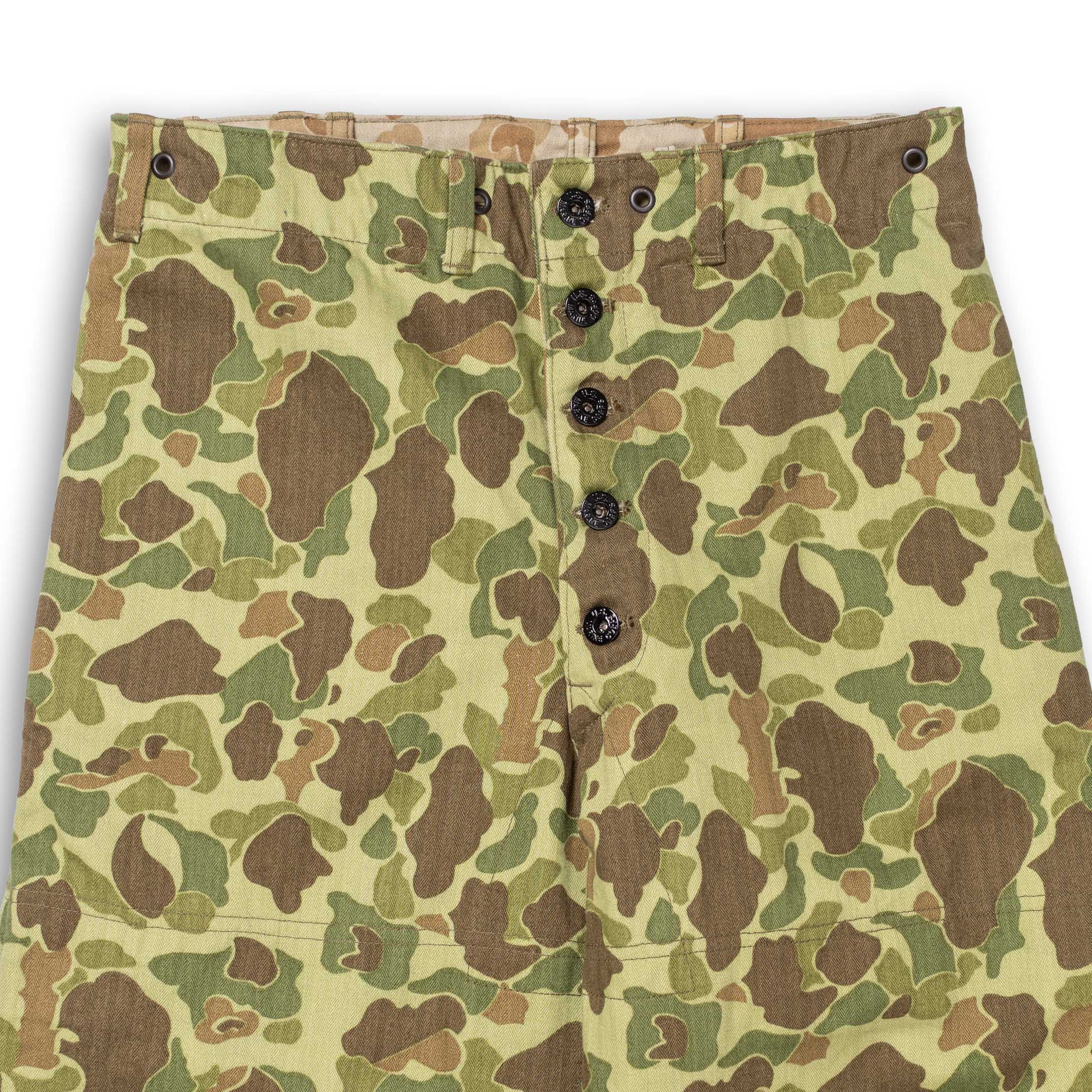 Buzz Rickson's M-44 USMC HBT Trousers Camouflage-Trousers-Clutch Cafe