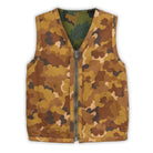 Buzz Rickson's Mitchell Pattern Camouflage Civilian Vest-Jacket-Clutch Cafe
