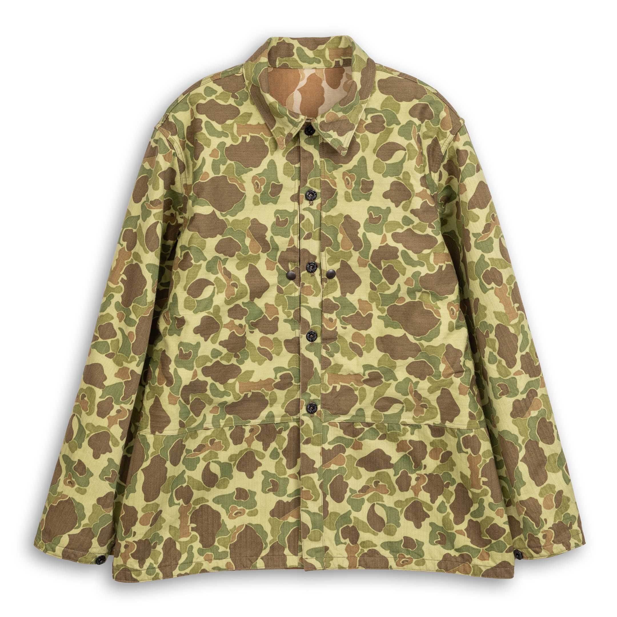 Buzz Rickson's P-44 USMC HBT Jacket Camouflage-Jacket-Clutch Cafe