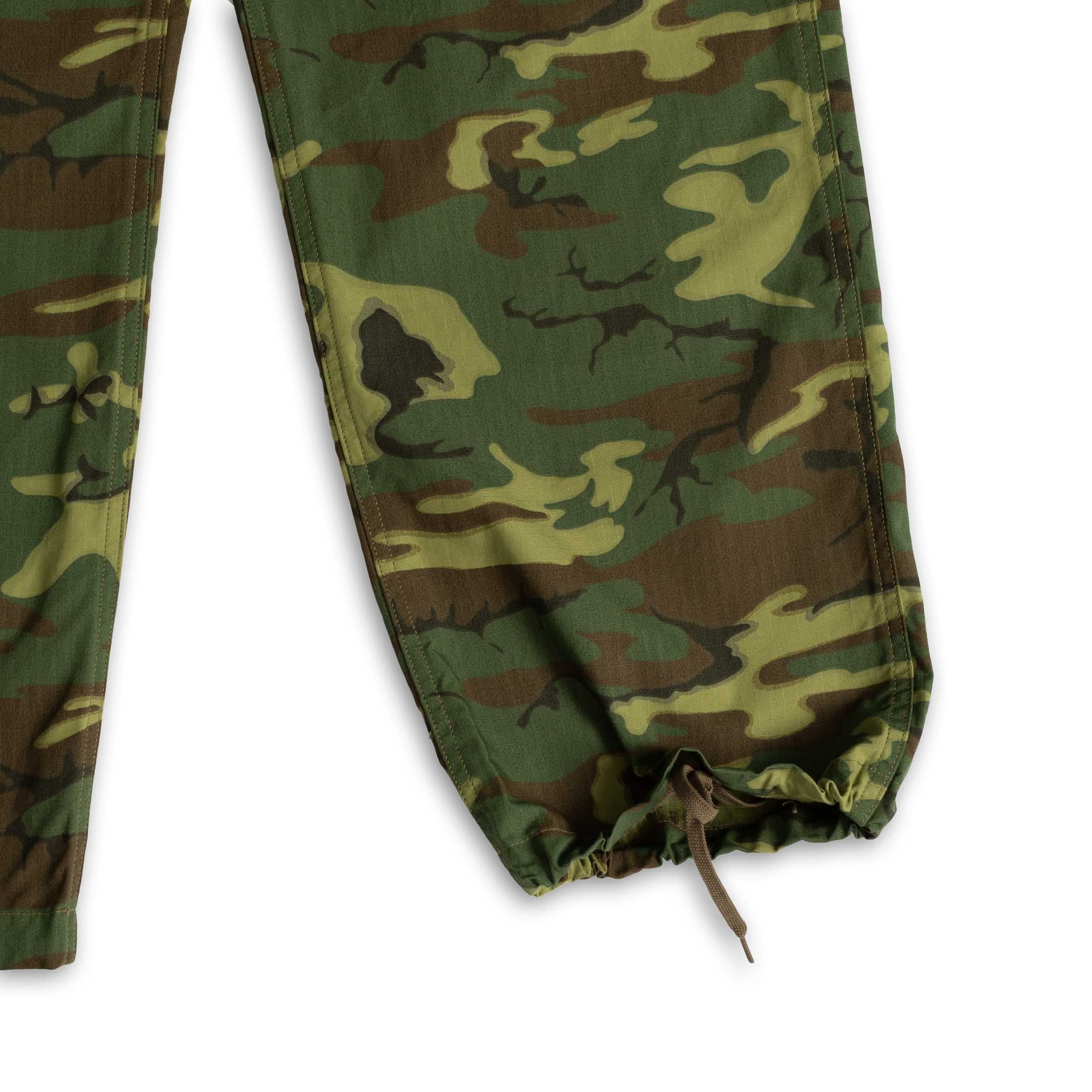 Buzz Rickson's Trousers, Man's, Camouflage, Cotton, Wind, Resistant, Poplin, Class 2-Trousers-Clutch Cafe