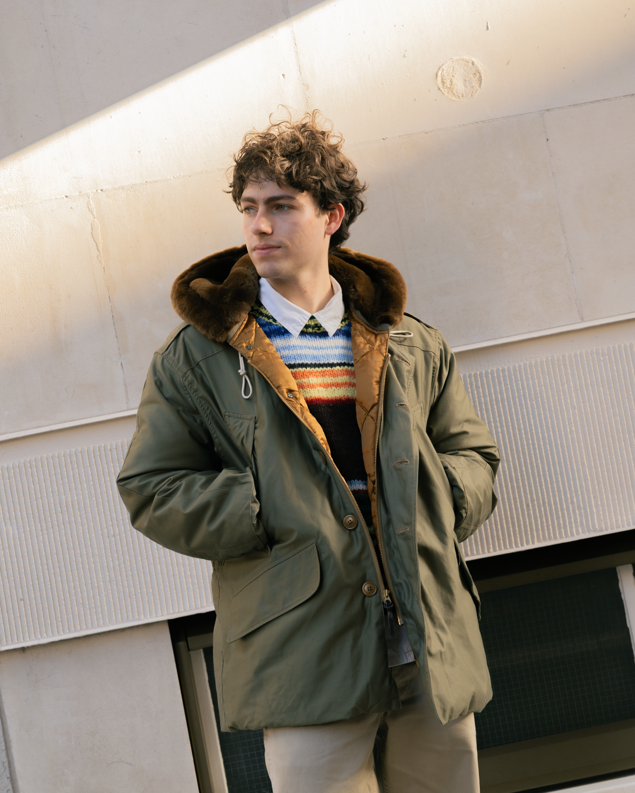 Buzz Rickson's Type B-9 Jacket Olive Drab-Jacket-Clutch Cafe