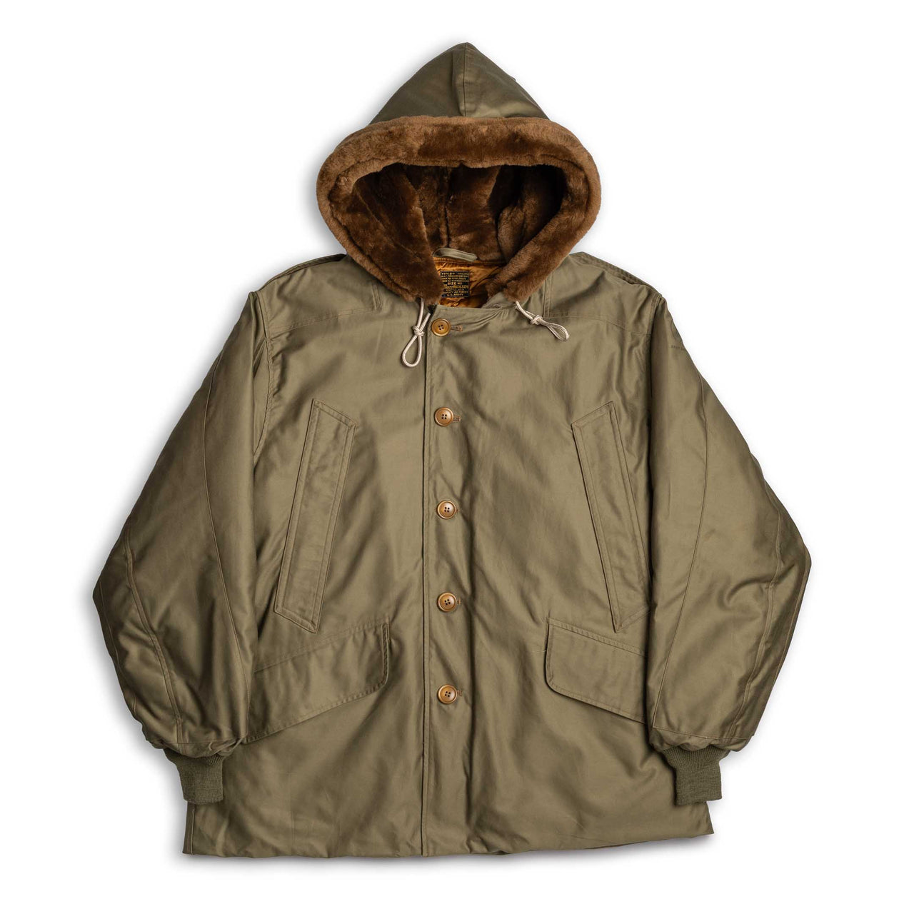 Buzz Rickson's Type B-9 Jacket Olive Drab-Jacket-Clutch Cafe