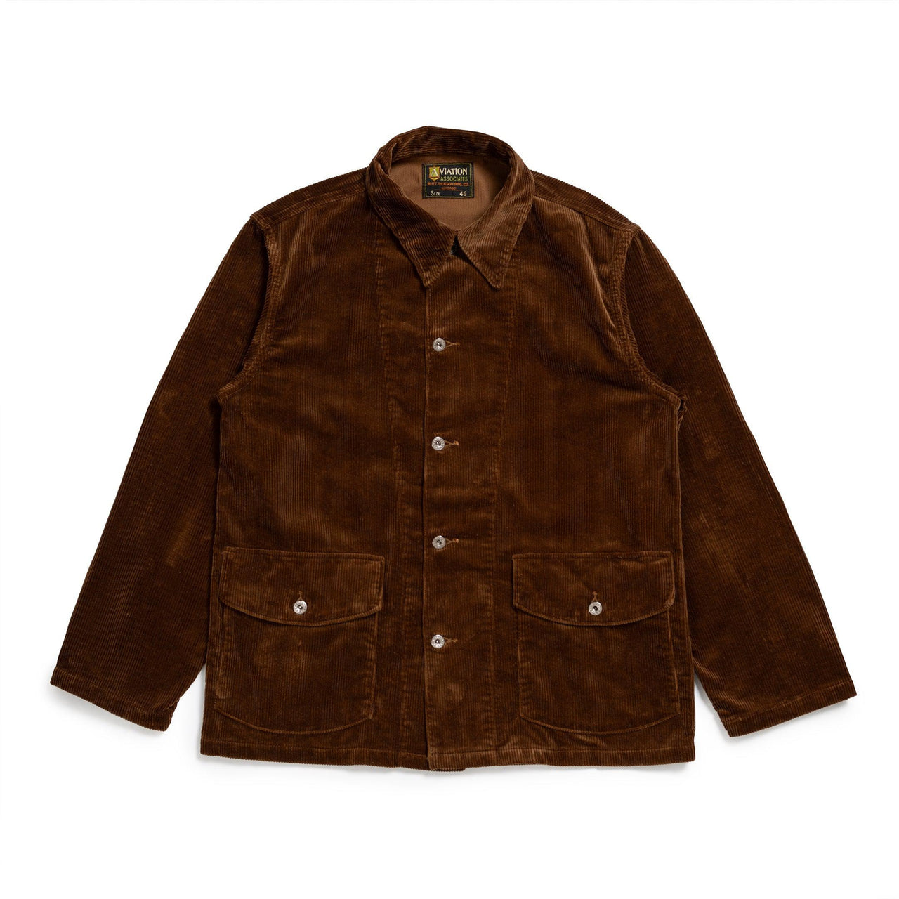 Buzz Rickson's U.S. Army Working Jacket Corduroy Brown-Jacket-Clutch Cafe